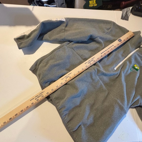 Nike Mens‎ Gray 1/2 Zip Pullover Masters Golf Tournament Medium - Picture 5 of 8